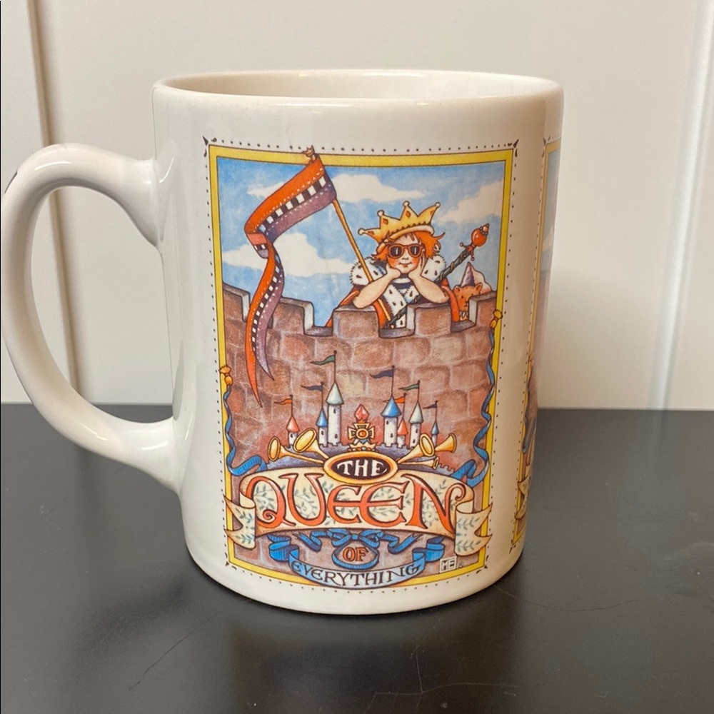 Queen of Everything White Mug